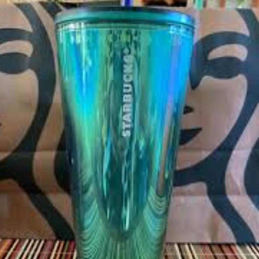 Starbucks 24oz Cold Cup, Collectible Summer 2022, ‎ Lime Green Sheen Design